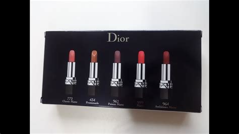 flaconi dior|Rouge Dior Mini Lipstick Trio Holiday Gift Set 